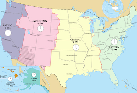 11 AM To 7 PM PST To EST: A Simple Time Zone Converter