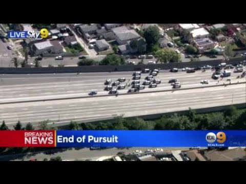91 Freeway Police Chase Today: Timeline & Videos Of The Pursuit
