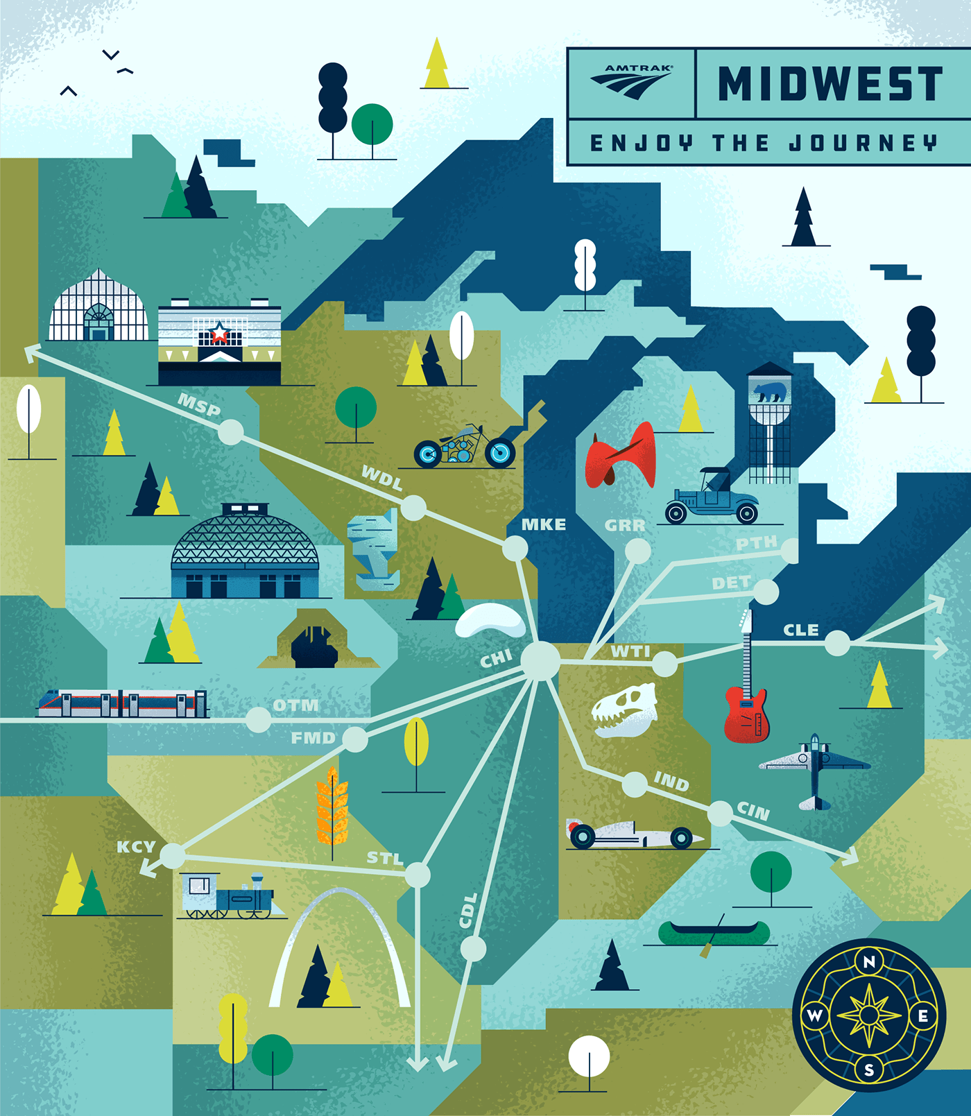 Amtrak Route Map: Company Landing Page & Your Next Train Journey