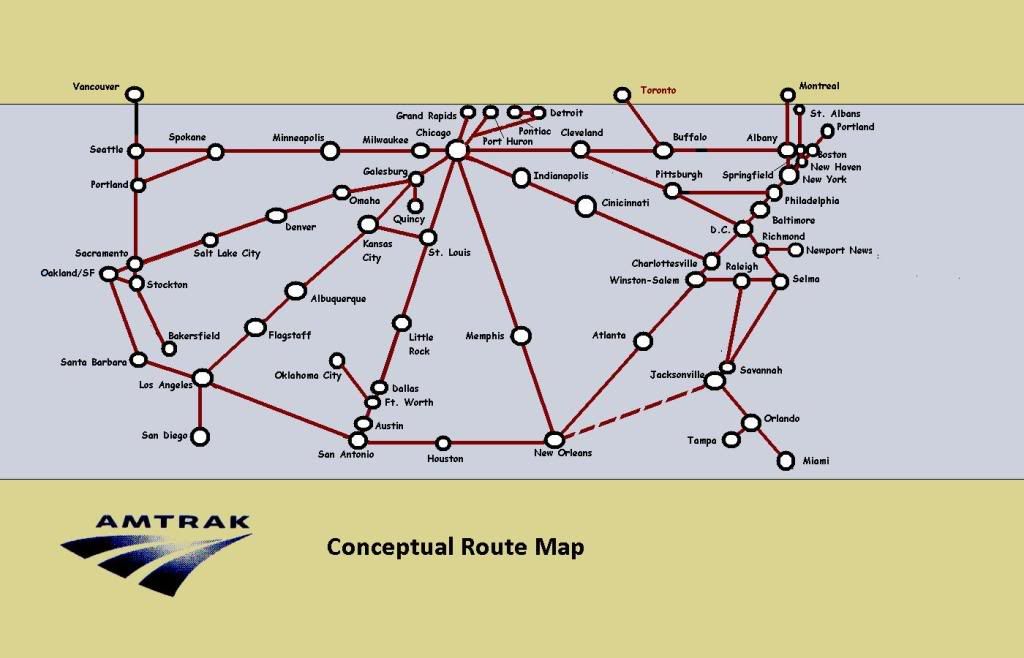 Amtrak Route Planner: Map, Timeline & Friends' Trips