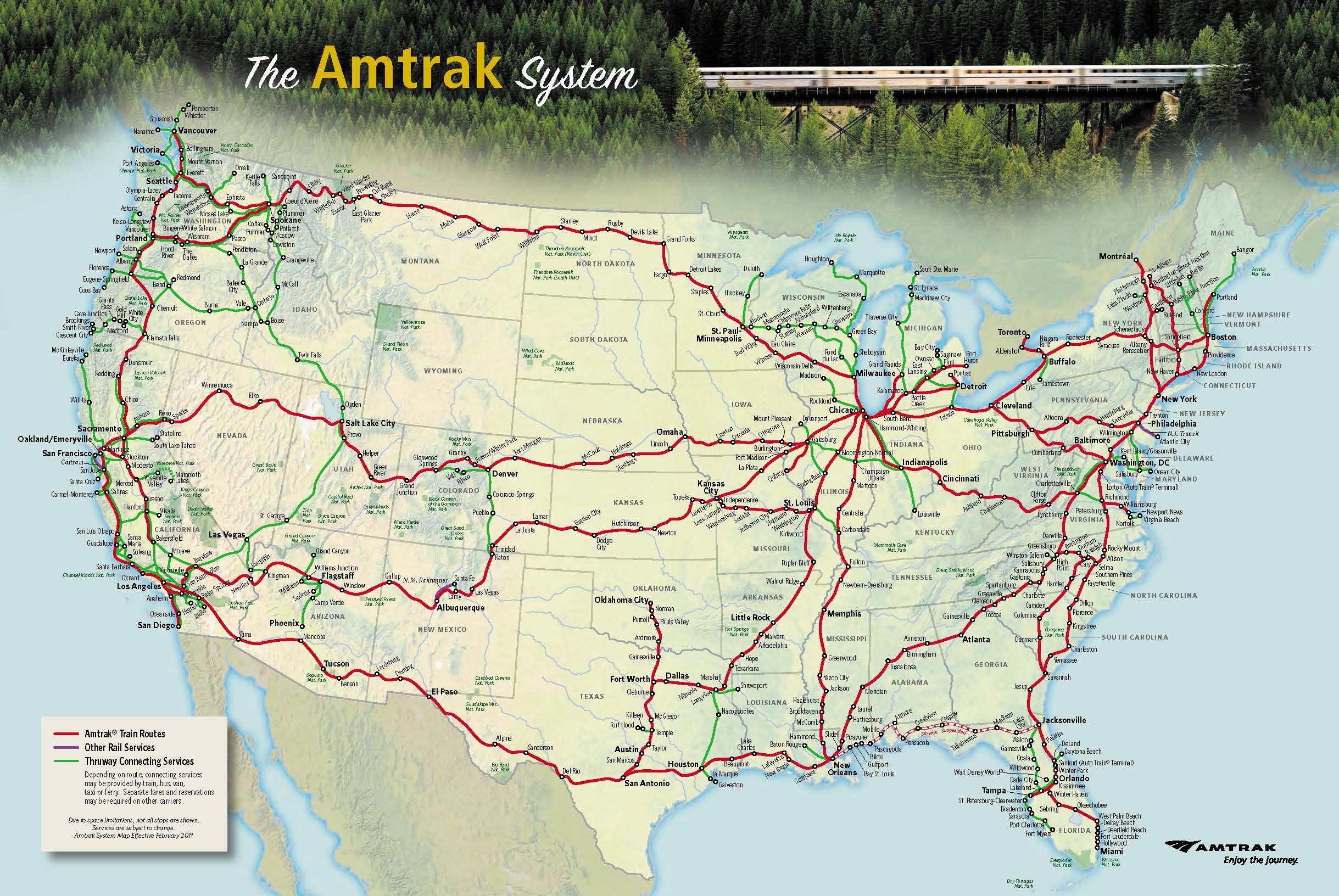 Amtrak US Map: A Comprehensive Guide To Train Travel Across America