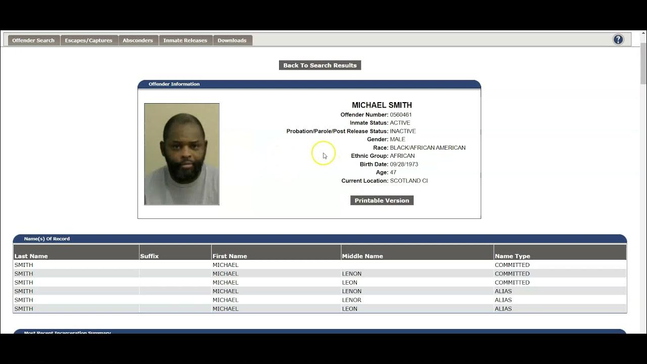 Asheville NC Inmate Search: A Comprehensive Timeline With Videos