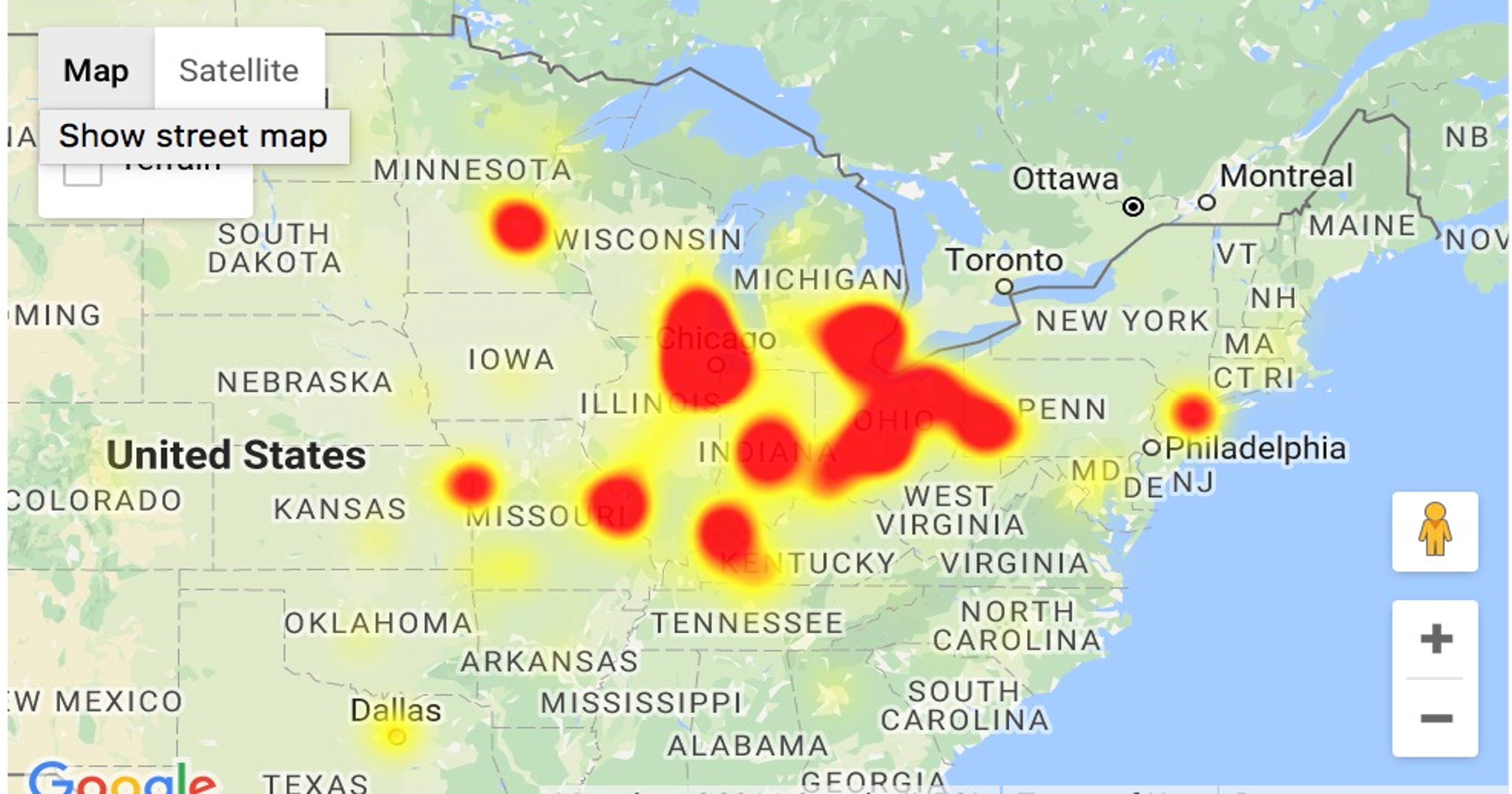 AT&T Fiber Outage Map: Real-time Status And Down Detector