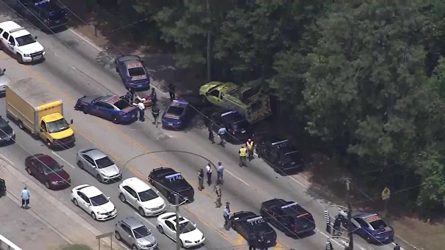 Atlanta High-Speed Chase: Yesterday's Thrilling Pursuit