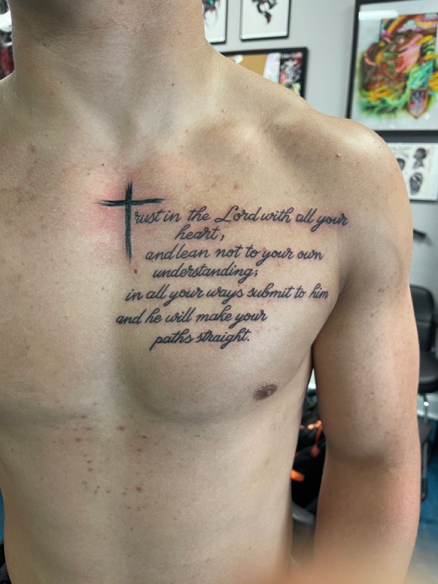 Biblical Chest Tattoos: Meaningful Designs And Inspiration