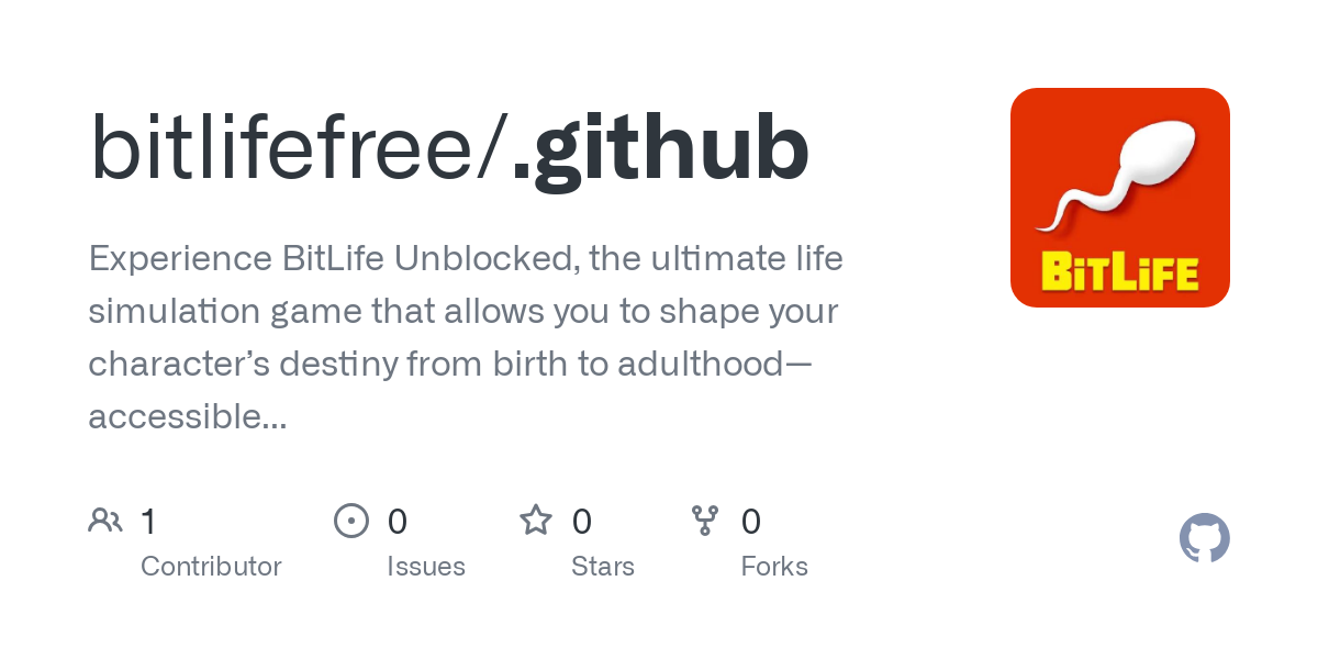 BitLife Online: Exploring The GitHub.io Repository