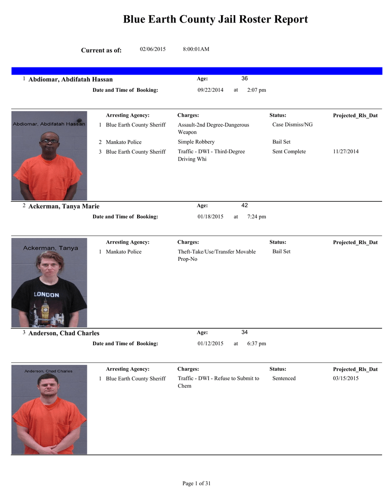 Blue Earth County Jail Roster: Finding Inmates In Mankato, MN