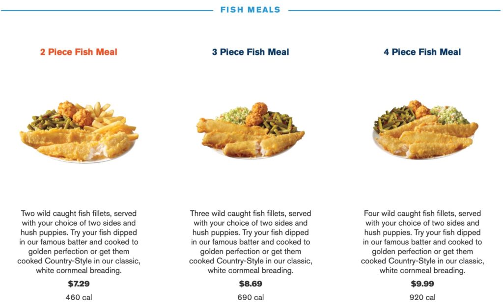 Captain D's Menu With Prices: Your Guide To Delicious Seafood Deals