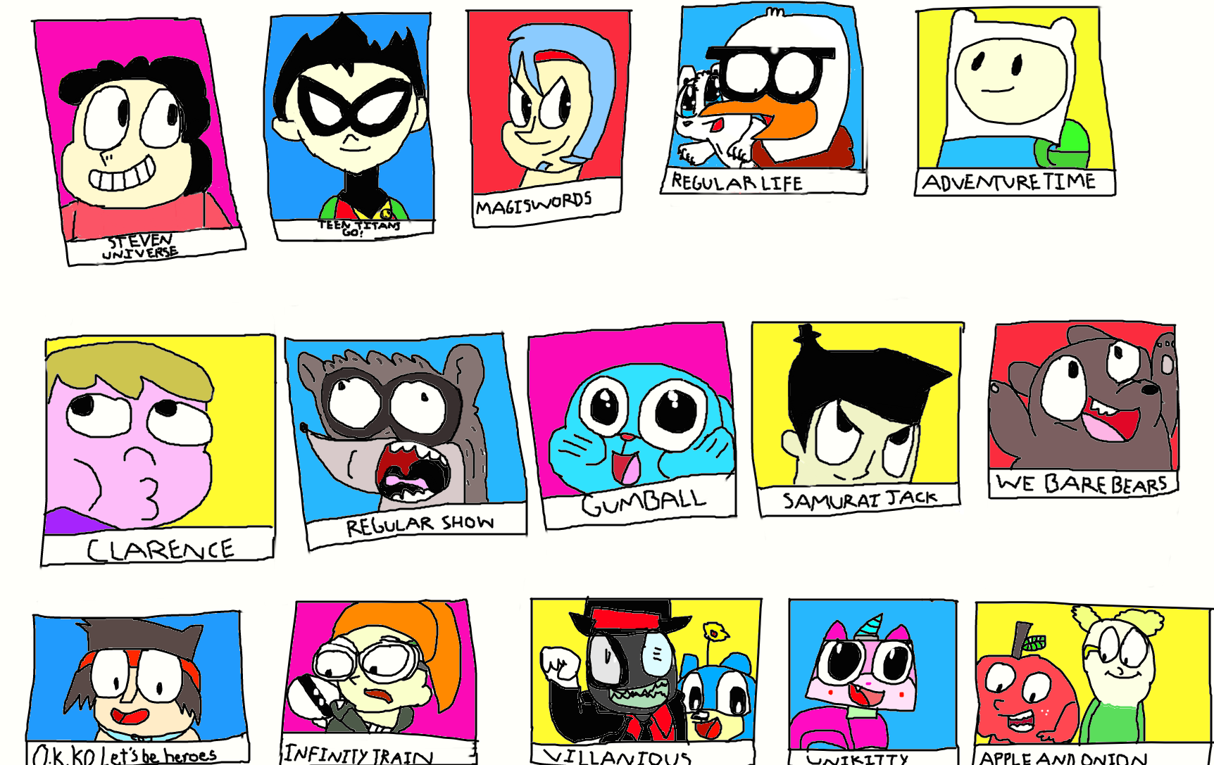 Cartoon Network Shows Reimagined: A DeviantArt Fan Art Exploration