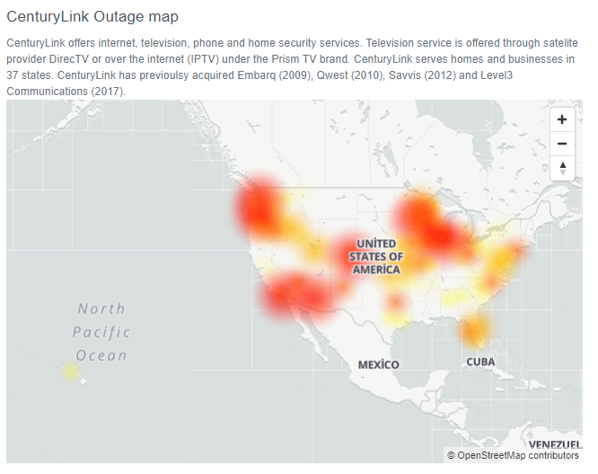 CenturyLink Outage Map Albuquerque: Real-Time Status & Down Detector Updates