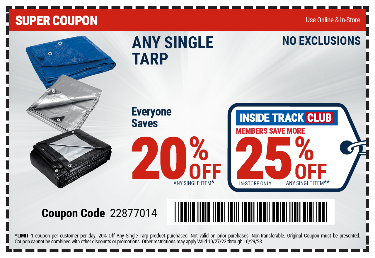 Conan's Agility Weapons: 20 Harbor Freight Coupon Codes For Epic Savings