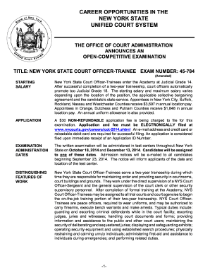 Conquer The NYS Court Officer Exam: Your Comprehensive Guide