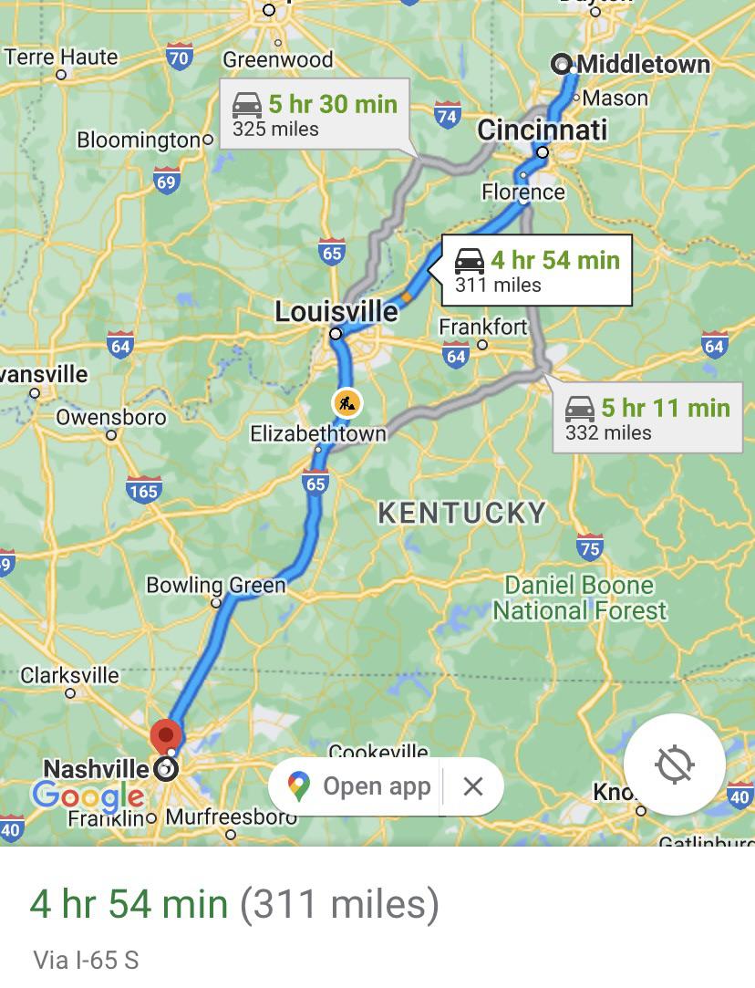 Distance From Here To Nashville: Your Quick Guide To Travel Times & Routes