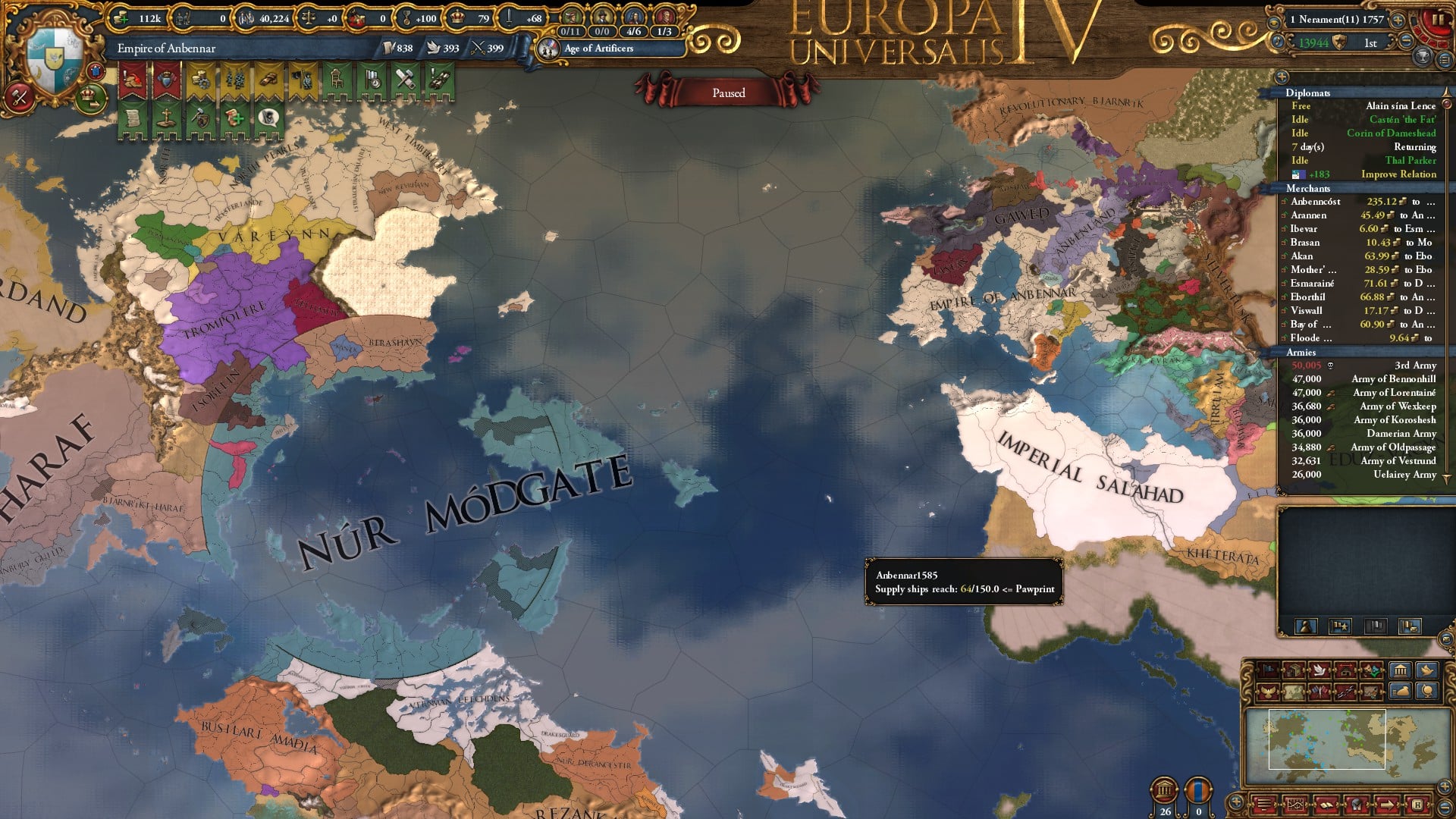 Exploring The Anbennar Mod Community On Reddit