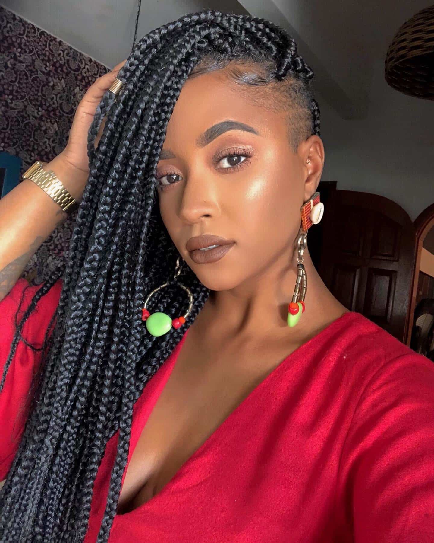 Female Braids With Shaved Sides & Back: Coming Soon