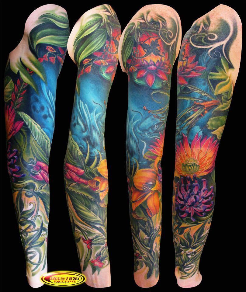 Filler Tattoos For Sleeves: Completing Your Sleeve Tattoo Design