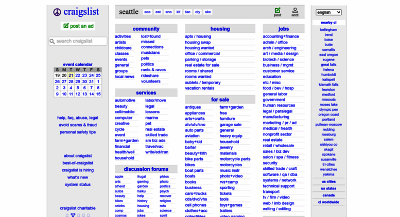 Find Free Stuff In Seattle: Your Guide To Craigslist.org Freebies