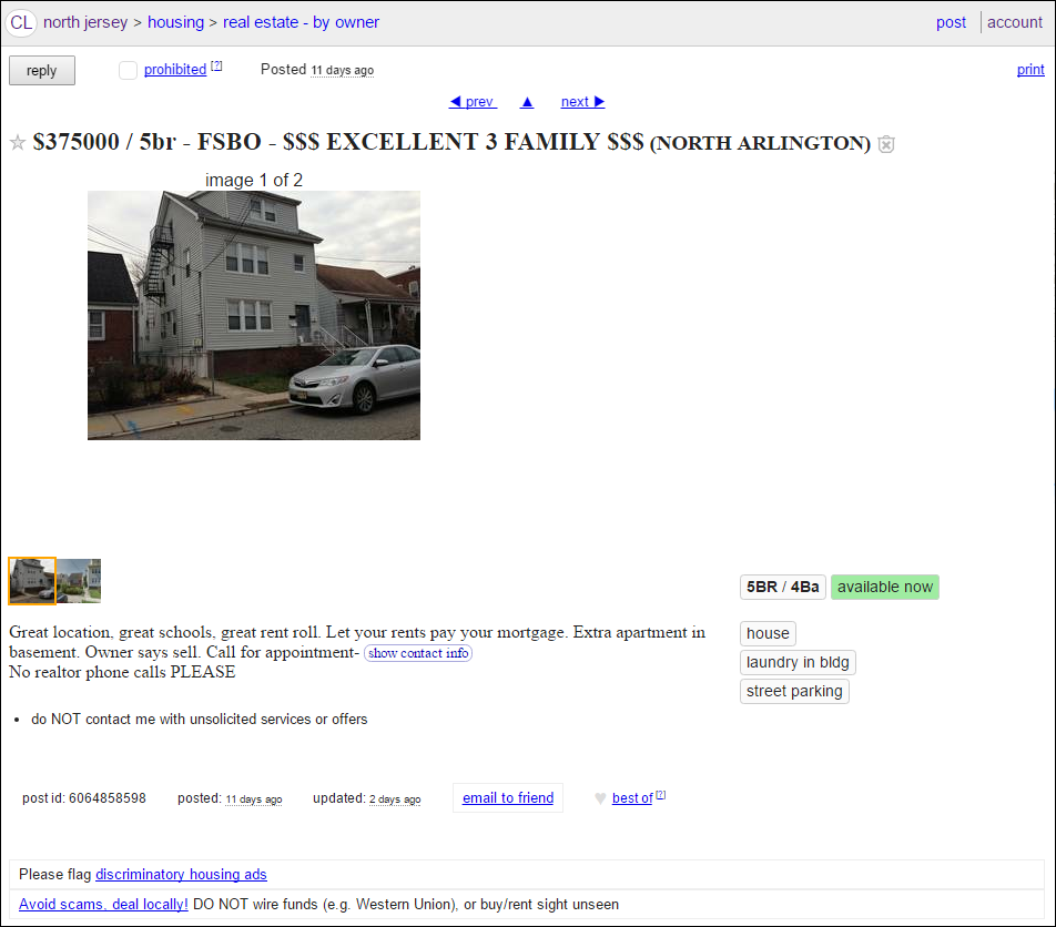 Find Your Next Treasure: Craigslist In South NJ