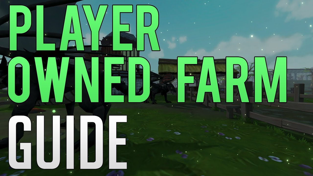 Find Your Perfect Part-Time Manufacturing Job & Your Player-Owned Farm In RS3