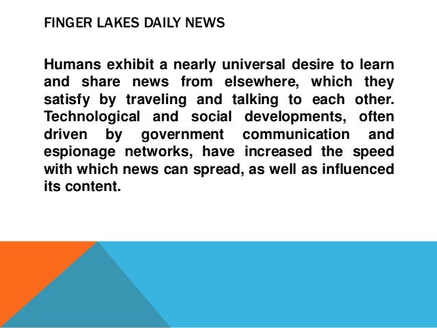 Finger Lakes Daily News: Your Source For Local News And Events