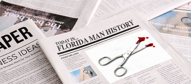 Florida Man July 10: The Weirdest News Stories Of The Day