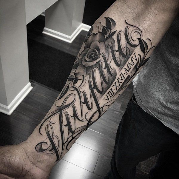 Forearm Name Tattoos: A Guide To Meaningful Designs And Placement