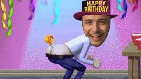 Happy Birthday GIF: Naughty & Fun Animated Images