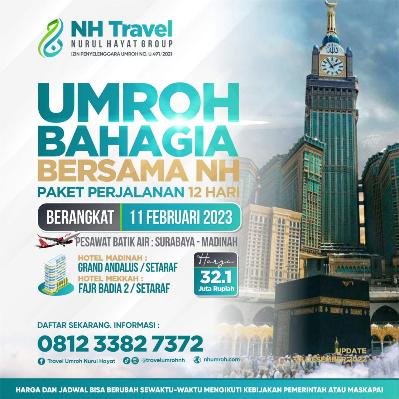Harga Umroh Per Orang 2024: Biaya & Tips Menghemat Biaya Perjalanan Ibadah