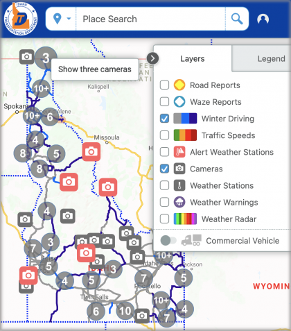 Idaho Transportation Department: Current Road Closures And Travel Advisories
