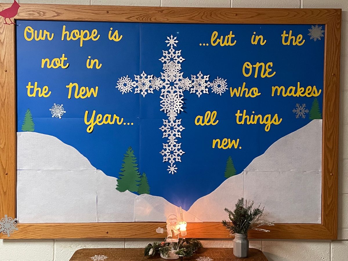 Inspiring January Bulletin Board Ideas For Your Church