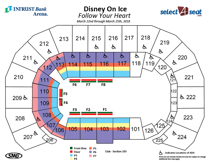 Intrust Bank Arena Seating Chart & Interactive Map: Find Your Perfect Seat