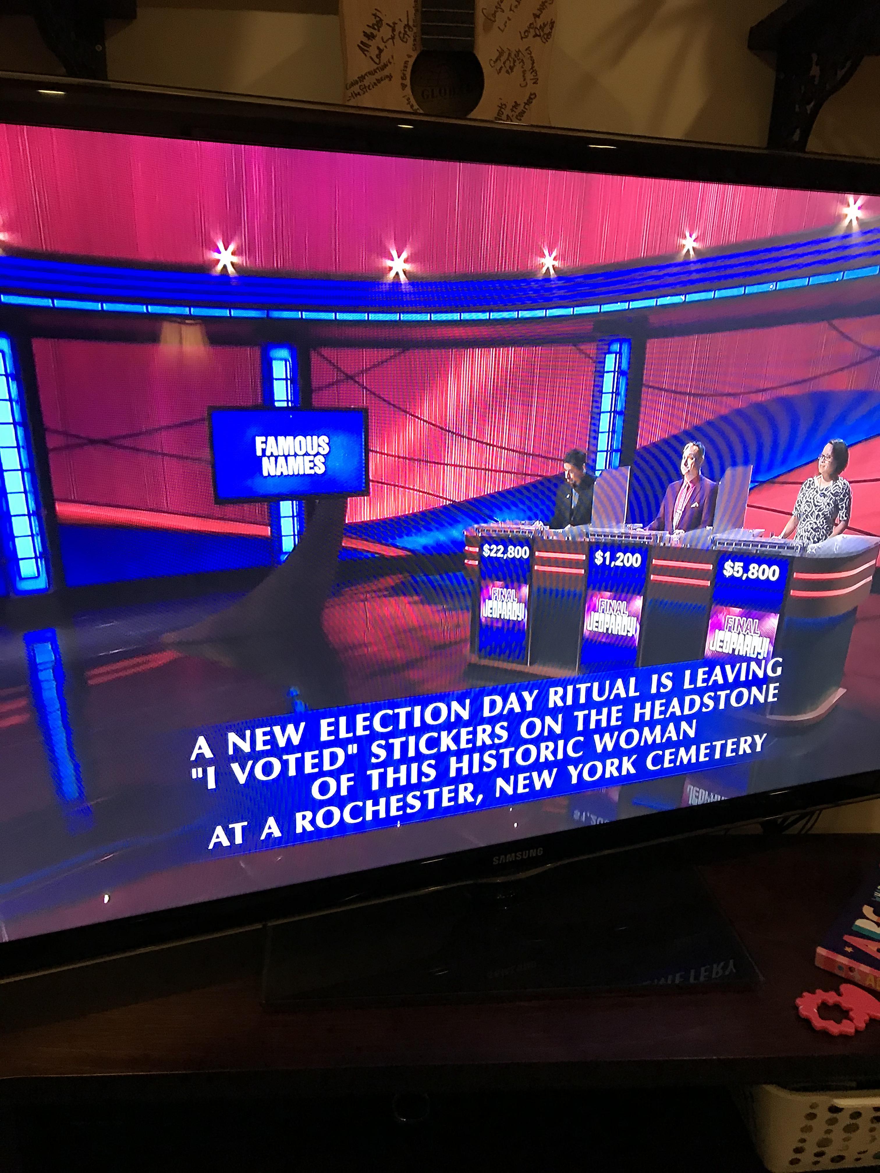 Jeopardy! Tonight: What Was The Final Question?