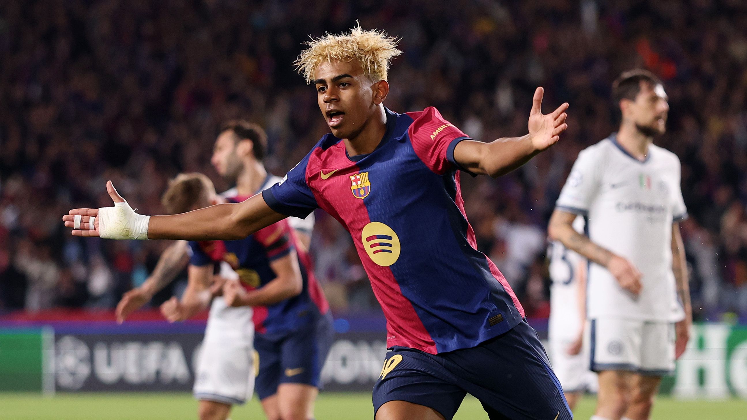 Lamine Yamal Cetak Gol Spektakuler, Rampas Rekor Kylian Mbappe Di Liga Champions