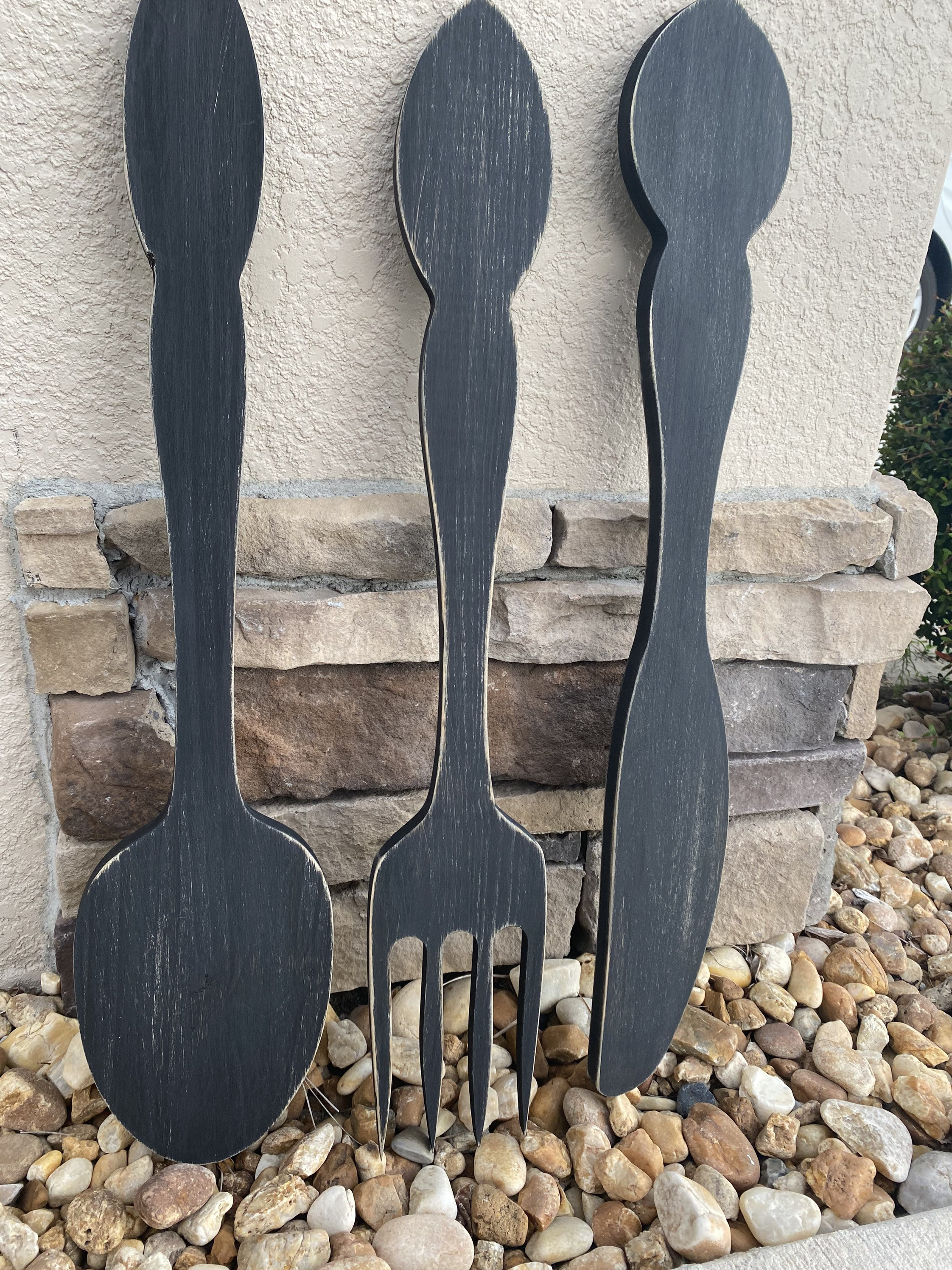Matching PFP:  Large Decorative Spoon And Fork Kissing Icons