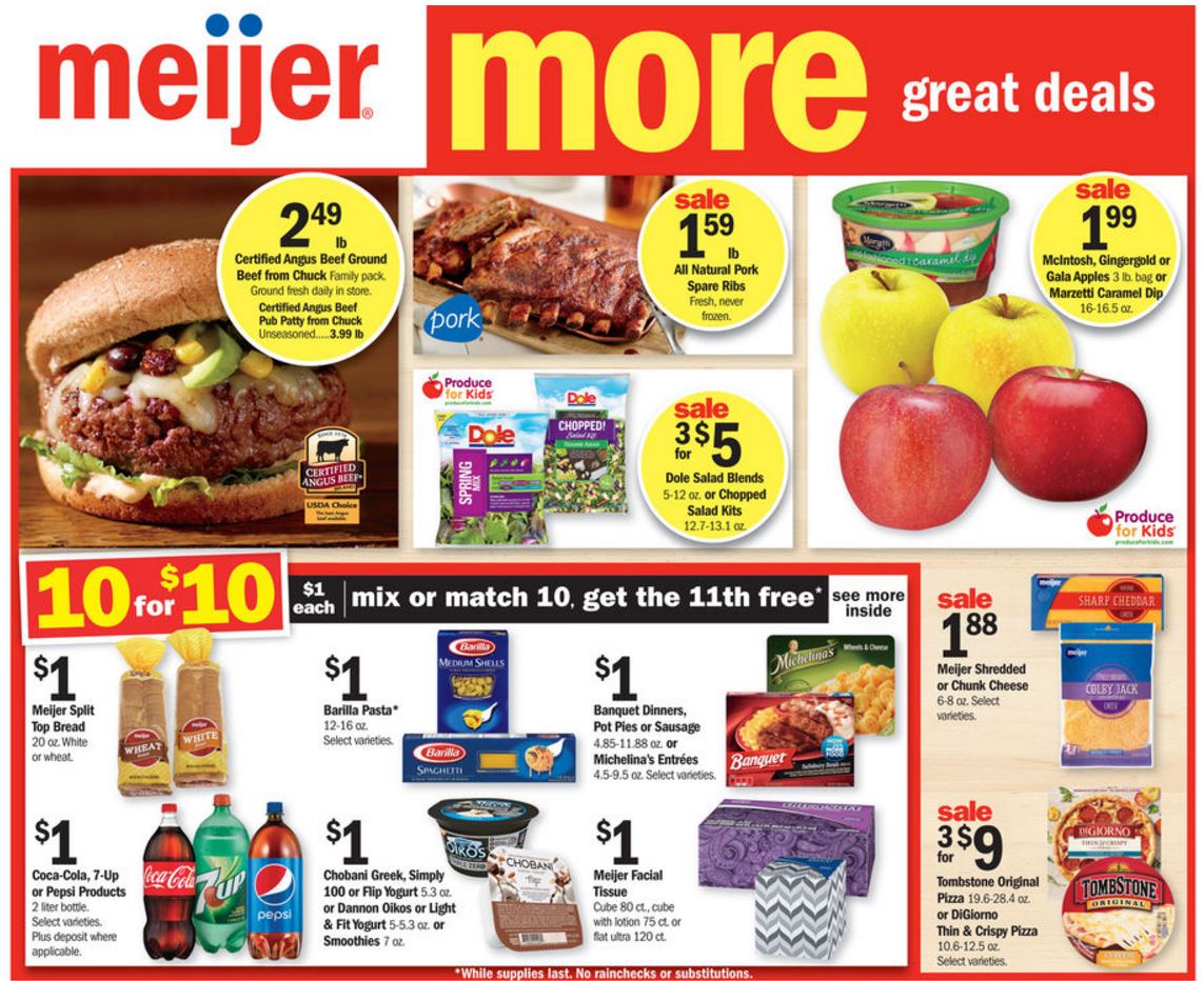 Meijer Weekly Ad: Your Guide To This Week's Best Deals
