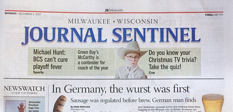 Milwaukee Journal Sentinel Obituaries: Today's Latest Listings