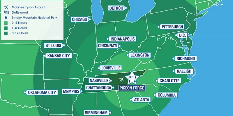 Nashville To Pigeon Forge: Driving Distance & Best Route