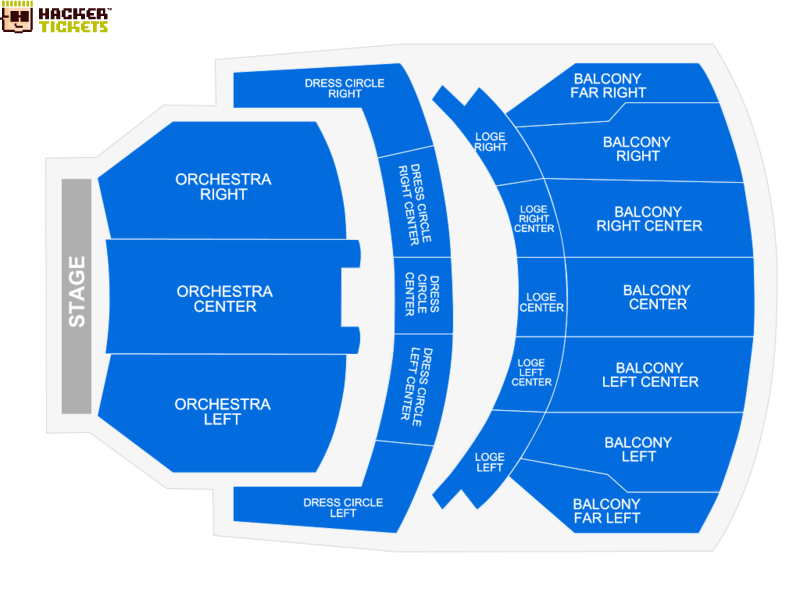 Nederlander Theater Seating Chart: View From My Seat Index