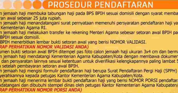 Panduan Lengkap Persyaratan Daftar Haji Reguler 2024