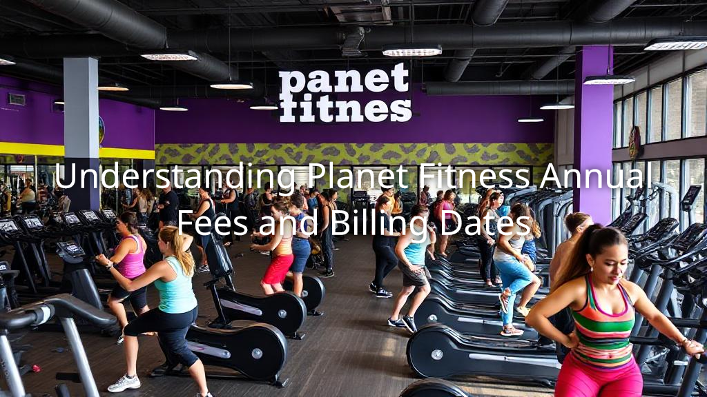 Planet Fitness Annual Fee Date: Everything You Need To Know