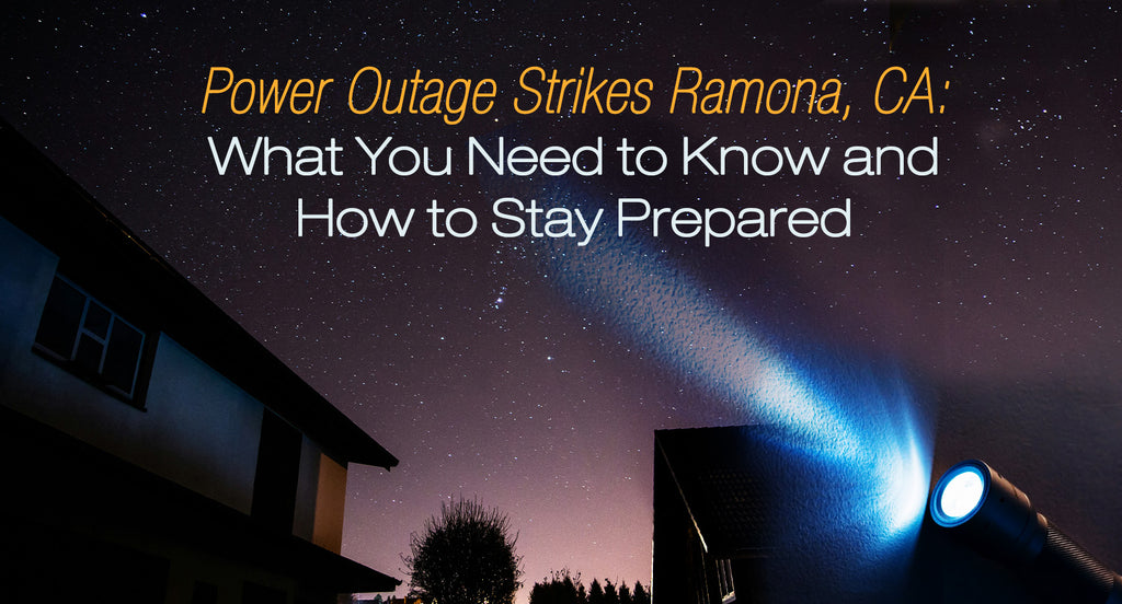 Ramona, CA Power Outage: What You Need To Know