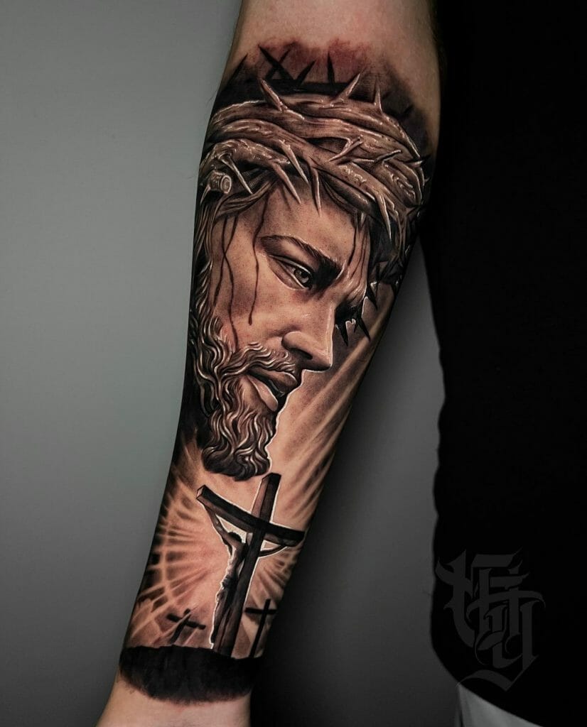 Religious Arm Tattoos For Men: A Guide To Meaningful Ink