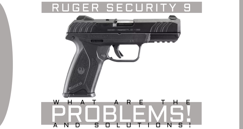 Ruger Security 9 Jamming Issues: Troubleshooting And Solutions For 70x34 Window Models