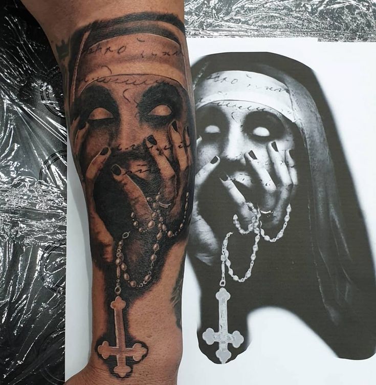 Scary Nun Tattoo & Grainger Hydraulic Pump: An Unexpected Pairing