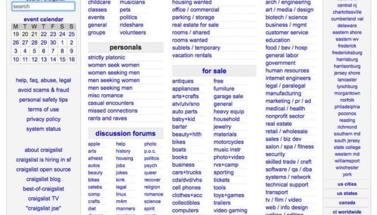 Score Free Stuff In Washington, DC: Your Craigslist Guide