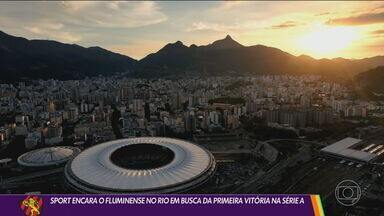 Série A: Sport Recife Vai Ao Rio Em Busca De Triunfo Contra O Fluminense