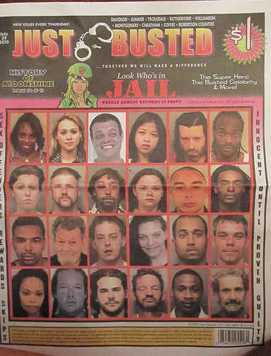 Sevier County TN: Recent Arrests And Police Activity