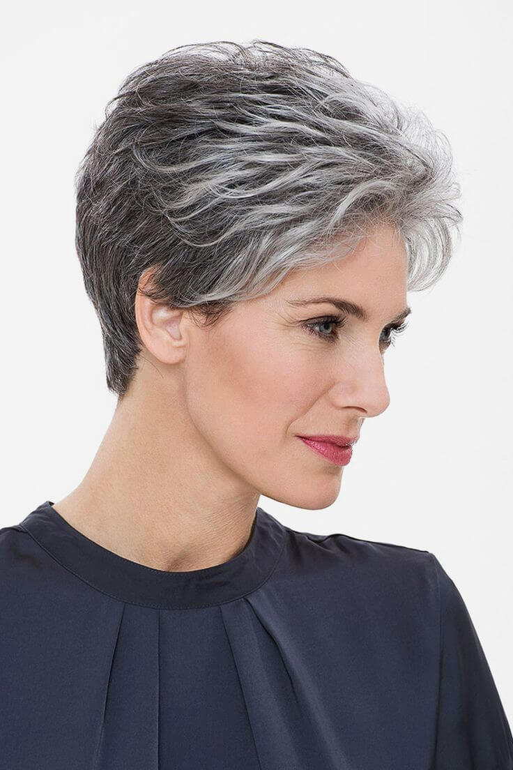 Short Gray Pixie Cuts: Chic & Edgy Hairstyles For Every Face Shape