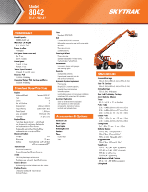 SkyTrak 8042 Specs PDF: Complete Guide & Download