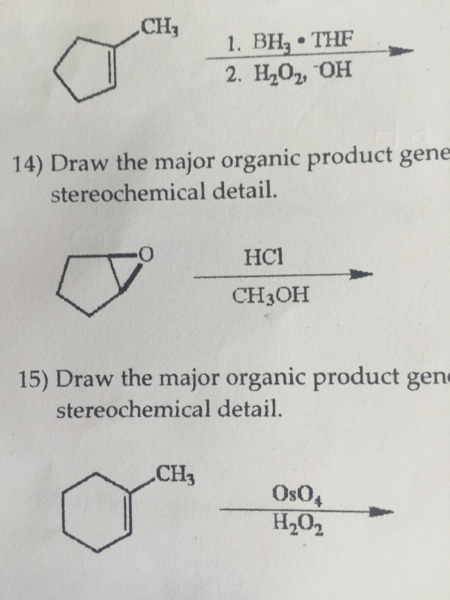 SN1 Reaction: Drawing The Major Organic Product & Detailed Mechanism